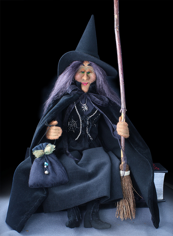 My Junior At The Company Was A Witch The Folklore Doll Company | Witch Doll